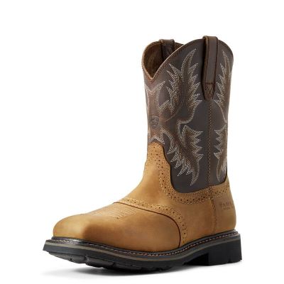 Ariat Sierra Steel Toe Kahverengi / Çikolata Iş Ayakkabıları Erkek (41734-568)